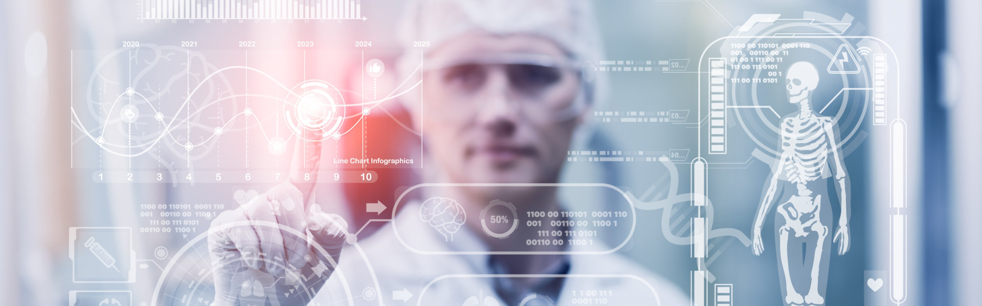 AI photo of advance medical technology